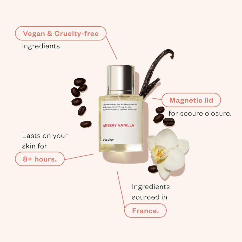 Ambery Vanilla Eau de Parfum - Long-Lasting Vanilla Perfume for Women | 1.7 fl oz (50ml)