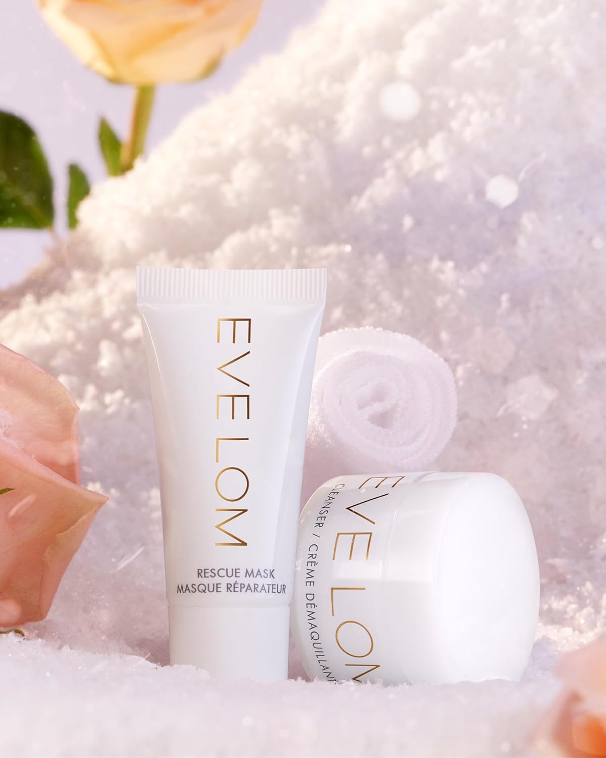 EVE LOM Skin Saviour Holiday Set | Iconic Cleanser Balm & Honey Clay Mask - Luxurious Skincare Gift for Soft, Hydrated Skin