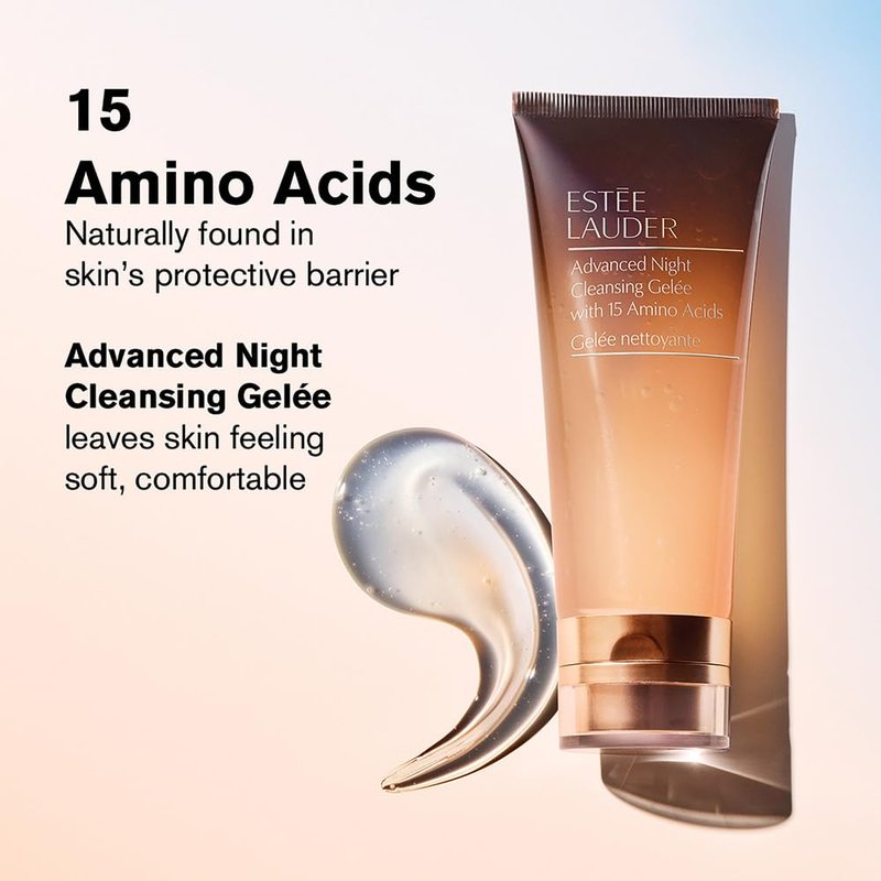 Estée Lauder Advanced Night Cleansing Gelée - Foaming Face Wash with 15 Amino Acids | Deep Pore Cleanser