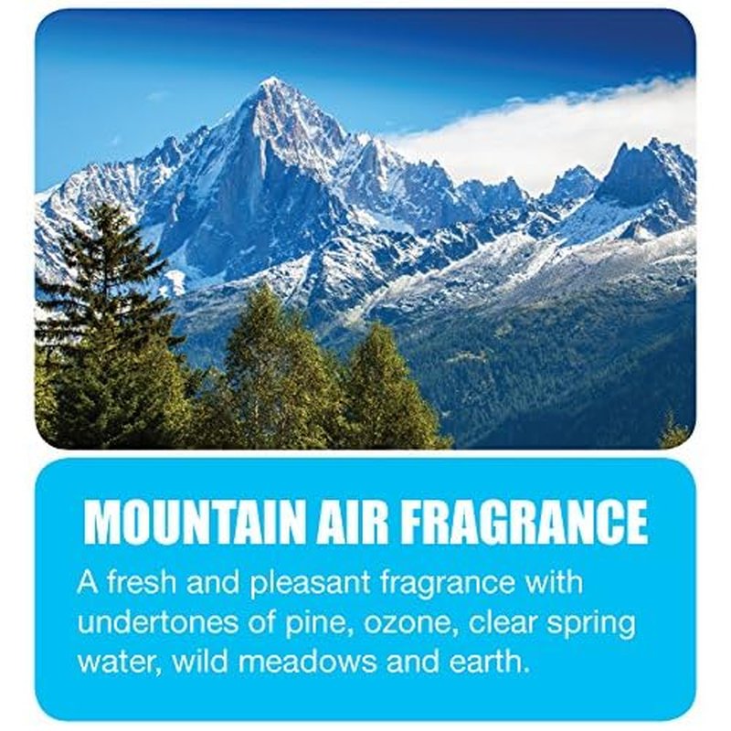 Big D 070 Gel D Viscid Aerosol Deodorant, Mountain Air Fragrance, 15 oz (Pack of 12) - Adheres to Hard, nonporous Surfaces for Slow Releasing Odor Control - Use in Trash cans, dumpsters, lockers