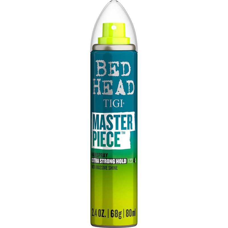 TIGI Bed Head Masterpiece Shiny Hairspray for Strong Hold Travel Size 2.4 oz (Pack of 3)