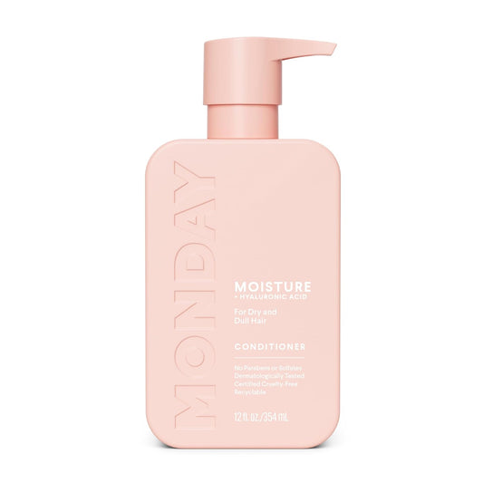 MONDAY HAIRCARE MOISTURE Conditioner with Hyaluronic Acid, Coconut Oil & Shea Butter for Dry & Dull Hair 354 mL