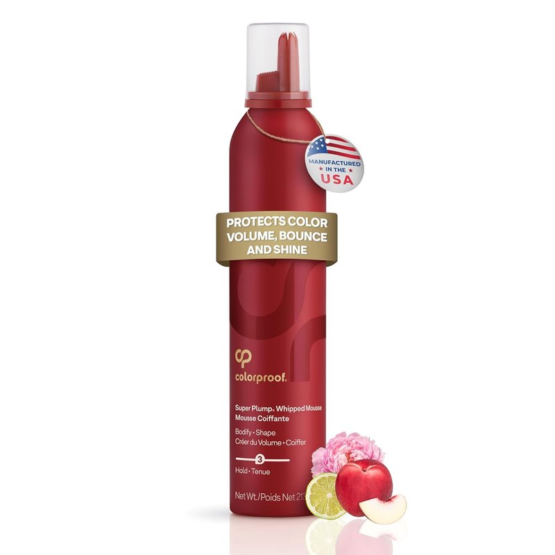 Colorproof Super Plump Whipped Hair Mousse - Color-Protecting Volume Formula | 7.5 Fl. Oz.