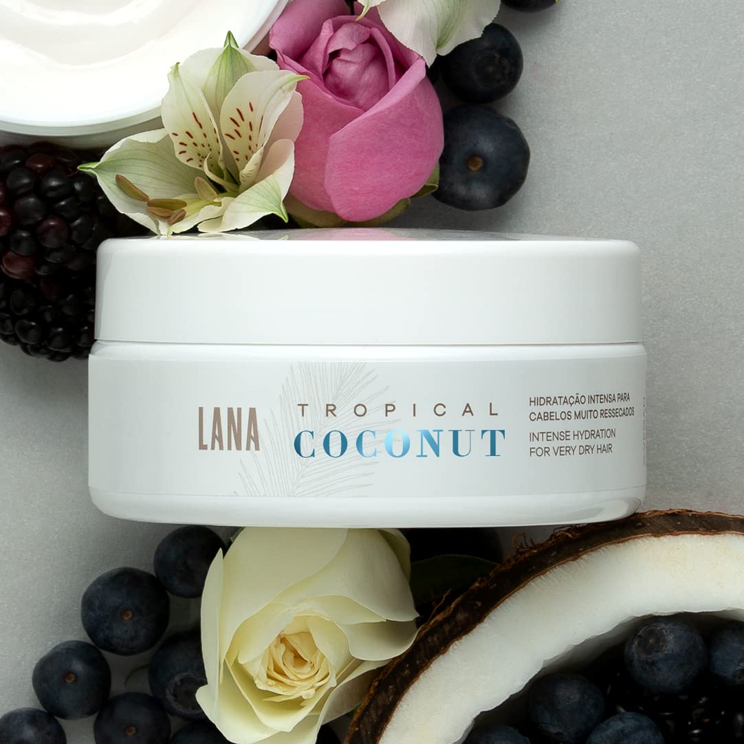 Tropical Coconut Hair Mask - Intense Hydration for Very Dry Hair | 200g / 7.05 oz.