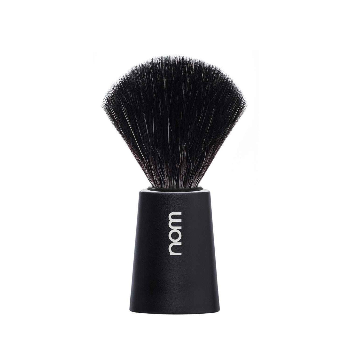 NOM Carl Vegan Black Fibre Shaving Brush, Black