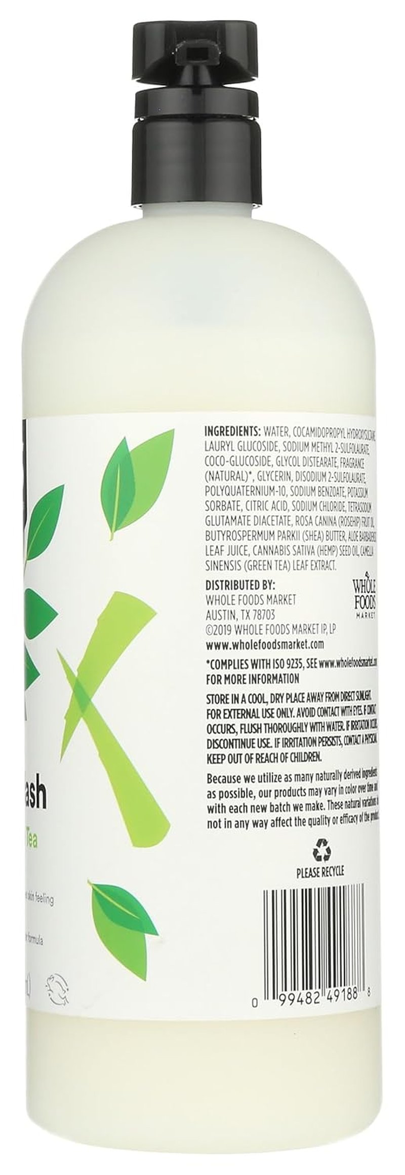 Aloe & White Tea Body Wash - Moisturizing Formula for Soft Skin | 32 Fl Oz