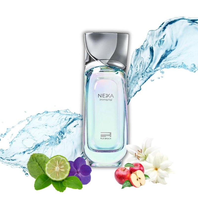 Rue Broca NEXA Immortal Pour Homme Eau de Parfum Spray For Men, 3.4 Fl. Oz