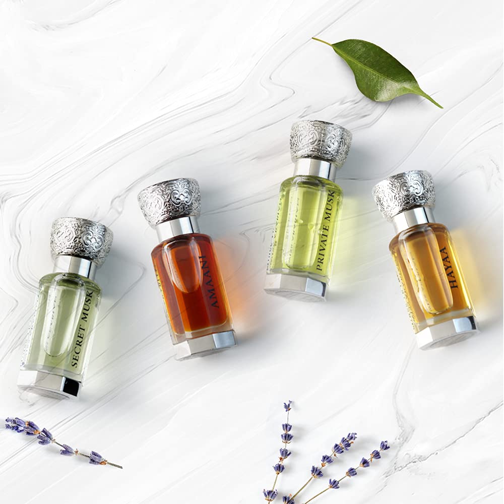 Swiss Arabian Secret Musk - Luxury Products From Dubai - Long Lasting, Addictive Personal Perfume Oil Fragrance - A Seductive Signature Aroma - 0.4 Oz