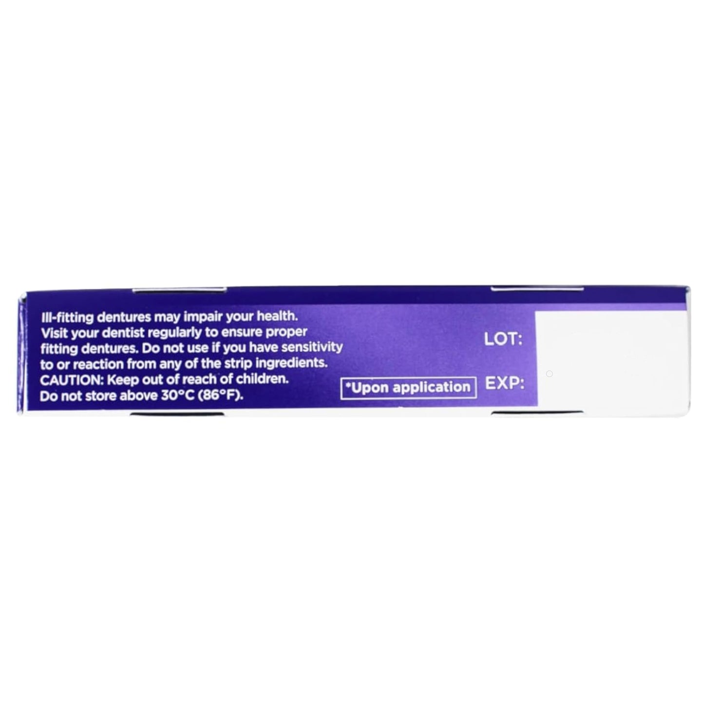 Super Poligrip Comfort Seal Denture and Partials Adhesive Strips, 40 Count (Pack of 5)