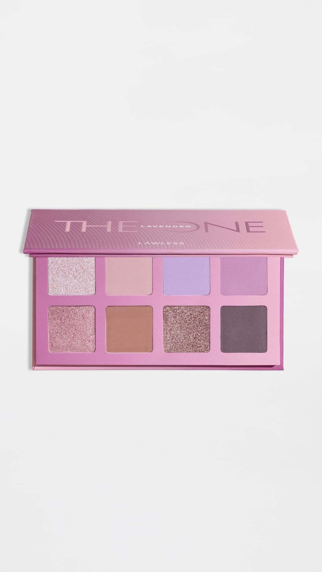 Lawless Mini Lavender Eyeshadow Palette, Lavender Eye Palette, Purple, Metallic, 1 Count (Pack of 1)