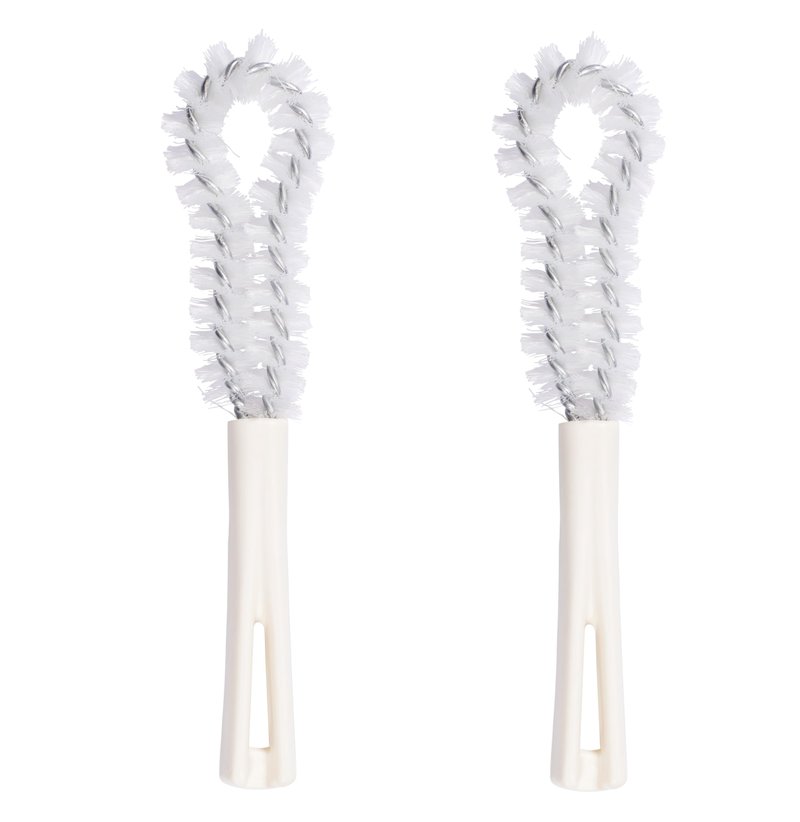 Fuller Brush Dental Plate Brush - Soft Hygienic Denture Cleaner - Small & Flexible Cleaning Tool for Dentures & Plates - Oral Hygiene for Men & Women (Pack of 2)