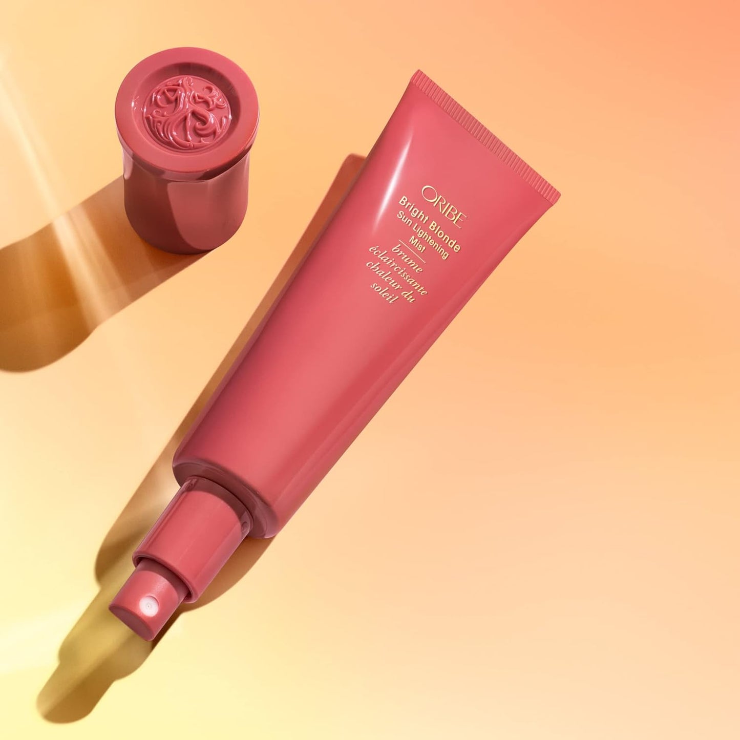 Oribe Bright Blonde Sun Lightening Hair Mist - UV Protectant Spray for Enhanced Shine & Color-Treated Hair - 3 oz