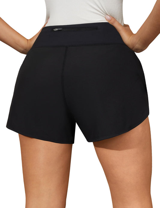 FireSwan Workout Shorts Women Athletic Running Shorts High Waisted Quick Dry Gym Sporty with Pockets