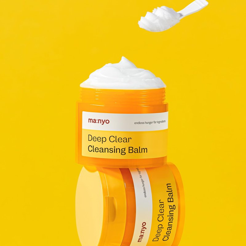 MANYO Deep Clear Cleansing Balm - Vegan, Daily Makeup Remover with Natural plant oils 4.46oz (132ml)