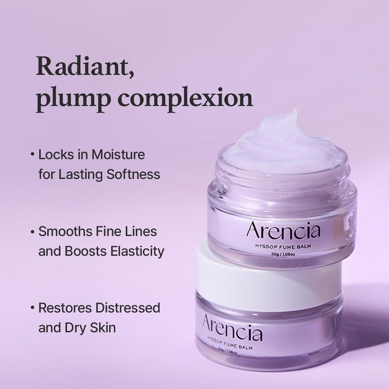Hyssop Fume Balm - Aroma Multi Balm for Skin Volume & Wrinkle Reduction | Nourishing Formula