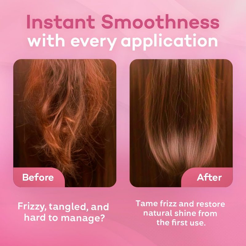 Argan Milk Leave-In Conditioner - Repairing Formula & Detangling Treatment for Frizz & Dry Hair | 10 oz