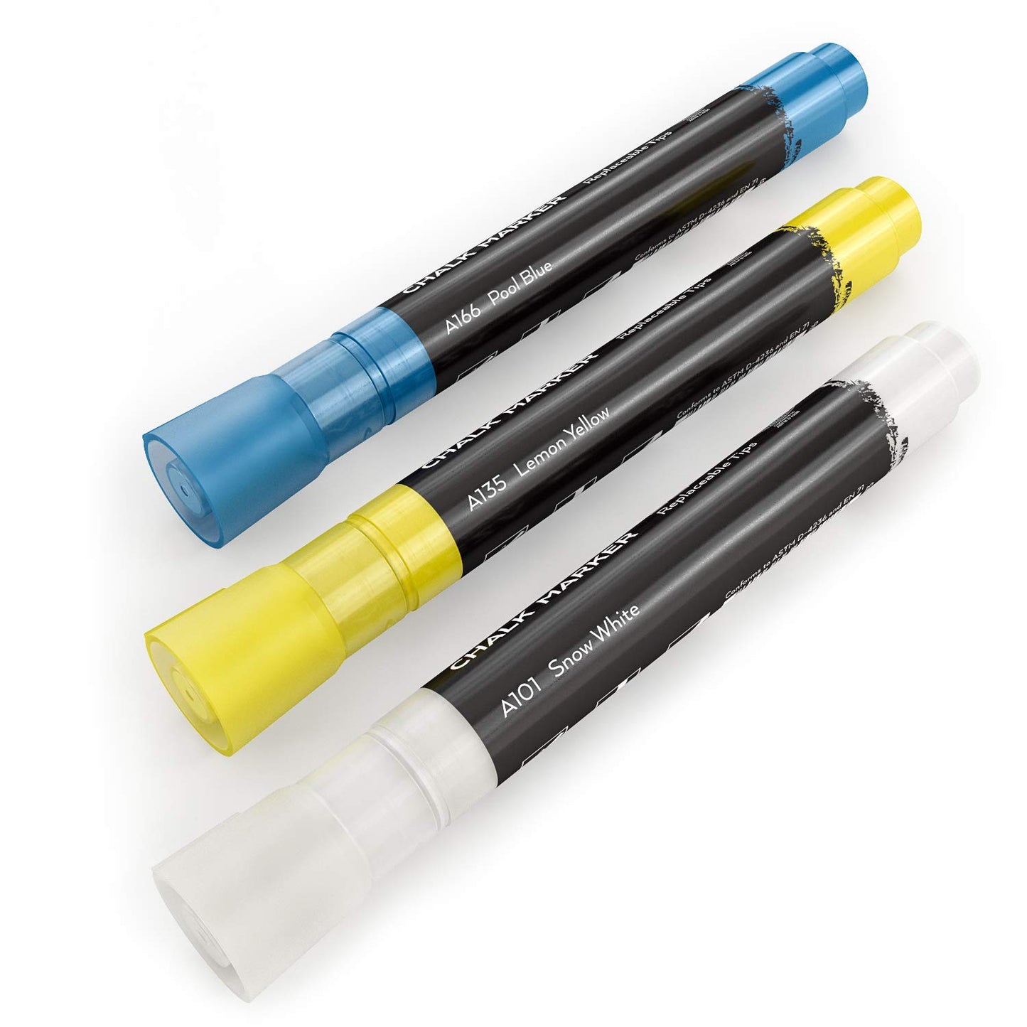 Arteza 150 Chalkboard Labels + 3 Colored Chalk Markers - Removable Chalk Labels for Jars - Waterproof Mason Jar Stickers