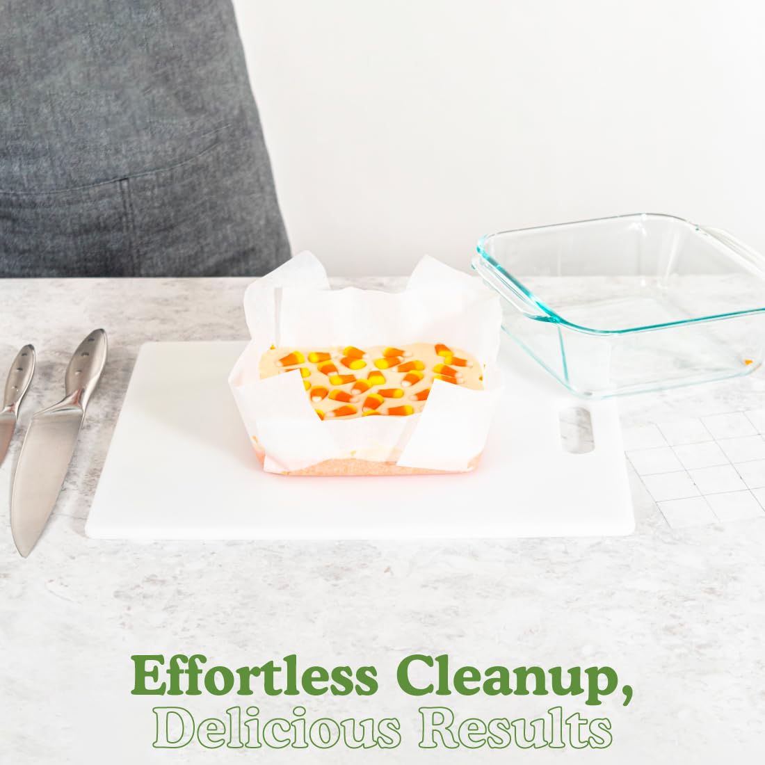 Regency Wraps Parchment Paper For Non-Stick Cooking and Baking, Lining Cookie Sheets, Cake Pans, Air Fryer and Microwave safe, Greaseproof, white, 30ft Roll (pack of 1)