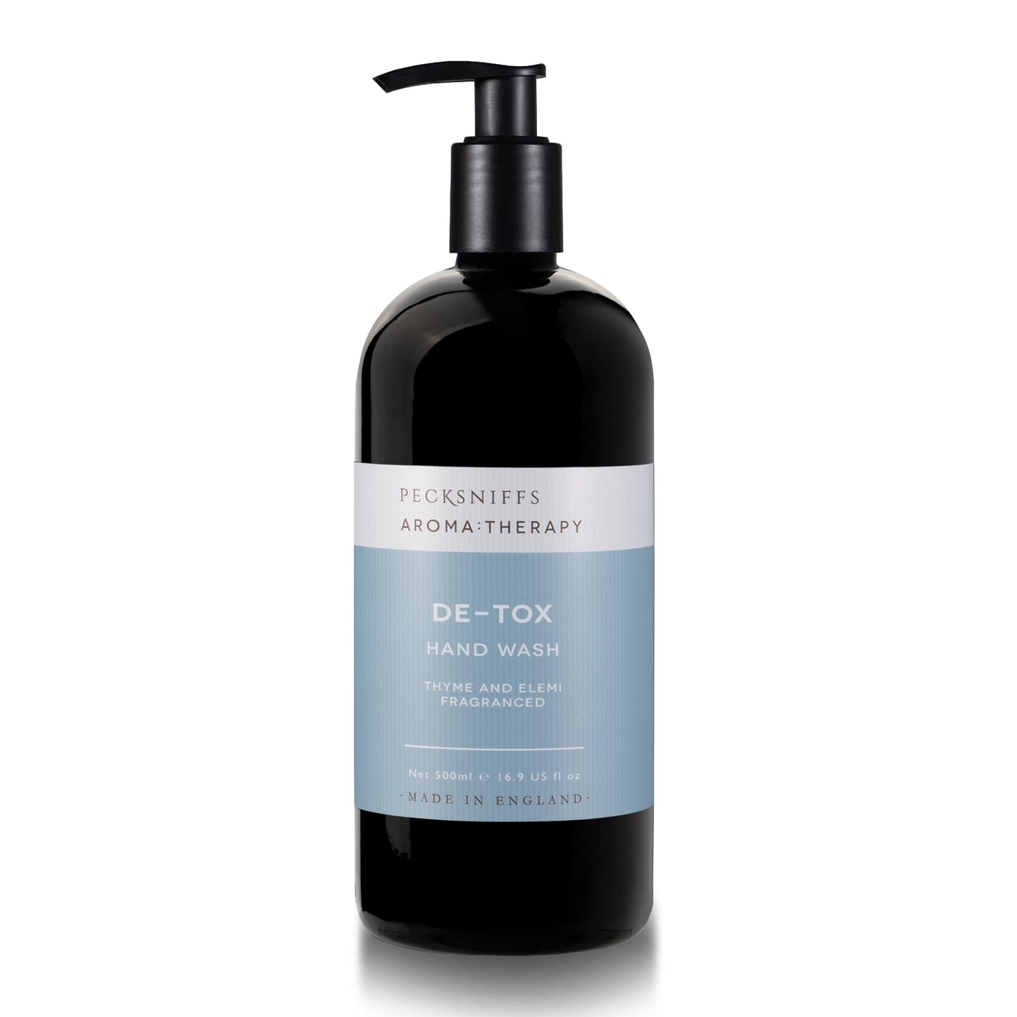 Pecksniff's Moisturizing Hand Wash - Vitamin B Enriched, Natural & Gentle Cleanser, Luxurious Hand Wash 500ml/16.9 fl oz (Glass, Raindrops & Roses)