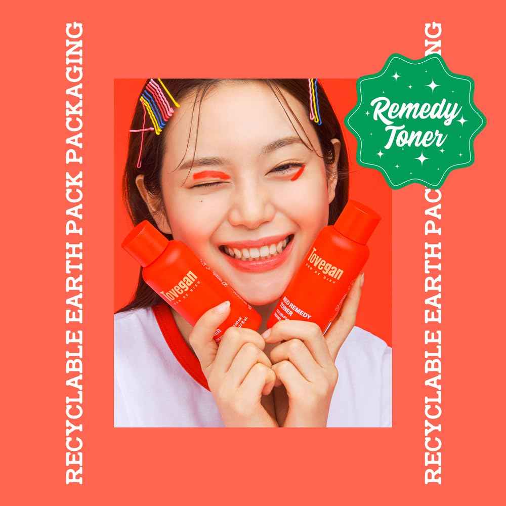 TOVEGAN Color Food Series Red Remedy Toner 5.07 fl.oz