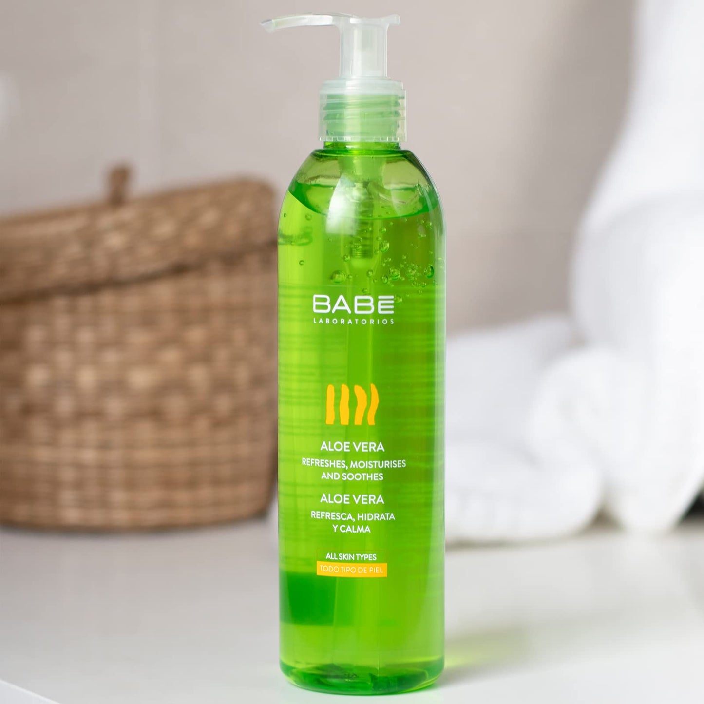 BABE ALOE GEL 300 ML 100%