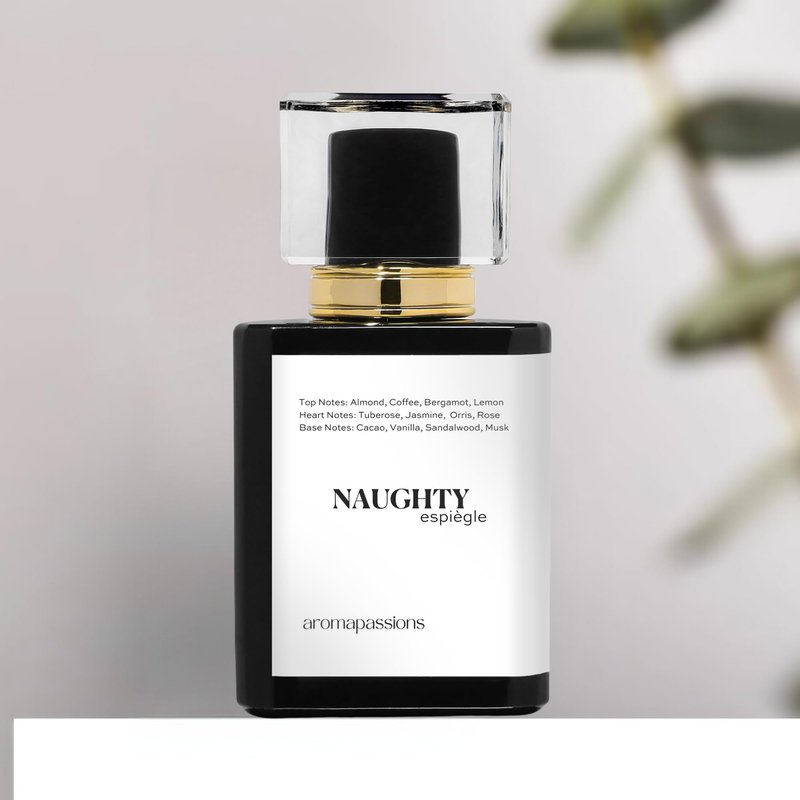 aromapassions NAUGHTY | Pheromone Perfume for Women | Extrait De Parfum | Long Lasting Dupe Clone Essential Oils Fragrance | Perfume De Mujer | (30 ml / 1 Fl Oz)