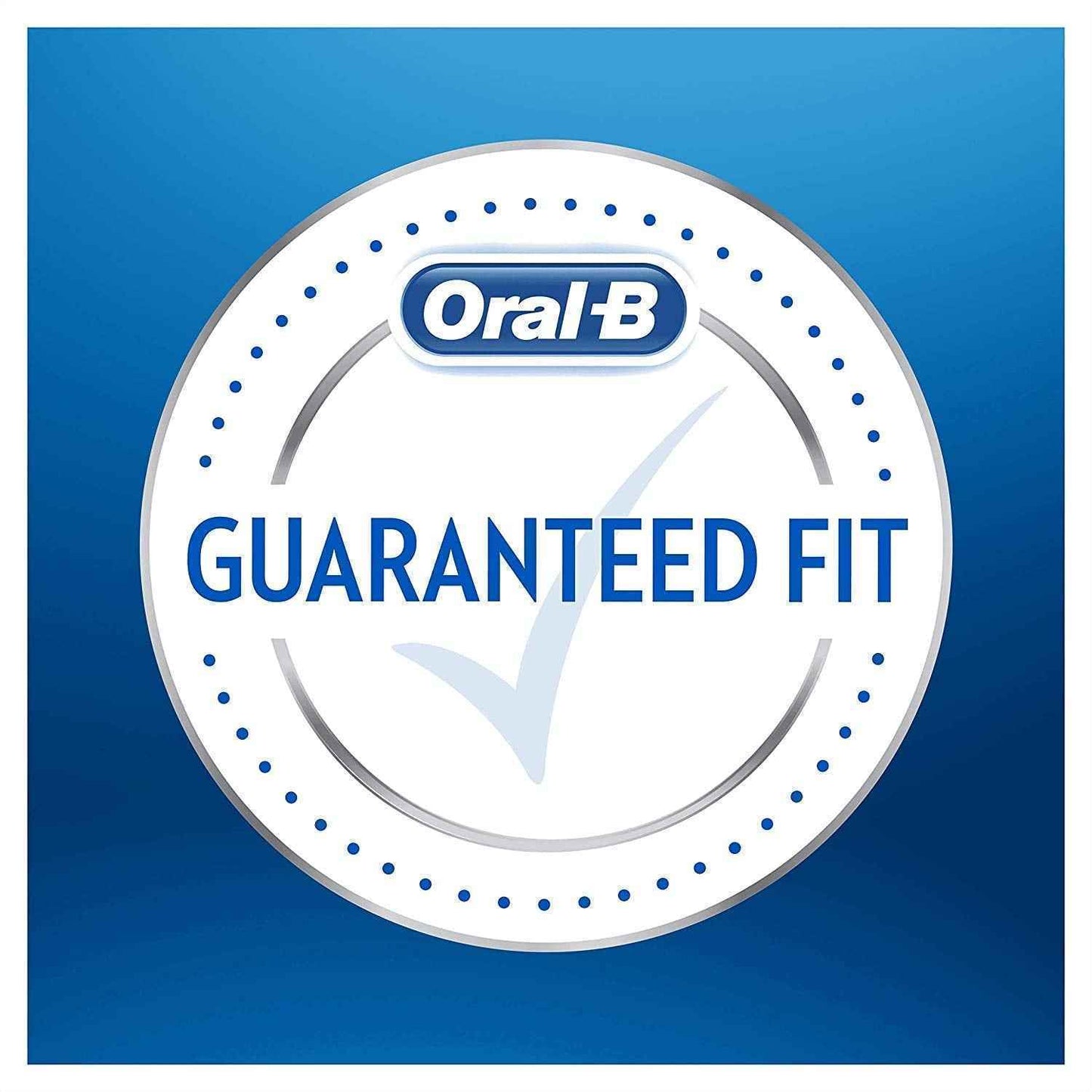 Oral-B Genuine CrossAction Replacement Black Toothbrush Heads, Refills for Electric Toothbrush, Angled Bristles for up to 100 Percent More Plaque Removal, Pack of 4