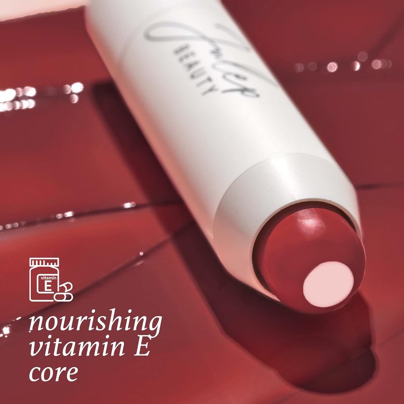 Tinted Lip Balm Trio - Buildable Color in Cherry Wood, Cashmere Nude, Dusty Orchid | Hydrating Vitamin E, Vegan