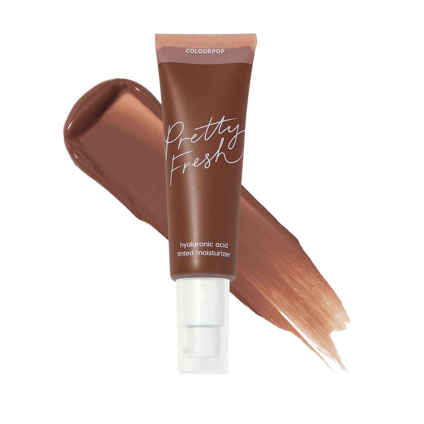 ColourPop Pretty Fresh Tinted Moisturizer - Hydrating Skin Tint with Lightweight Coverage - Formulated with Hyaluronic Acid & Coconut Water for Healthy-Looking Skin - Deep Dark 22N (1.45 oz)