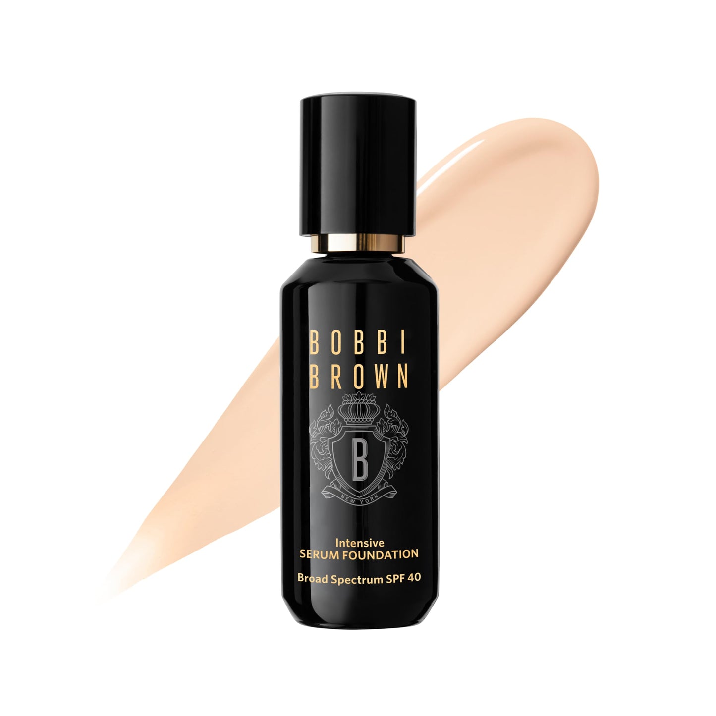 Bobbi Brown Intensive Serum Foundation SPF 40/30 | Radiance-Boosting, Skincare-Infused Serum Foundation for Seamless Coverage, 1 Fl Oz, Alabaster C-004