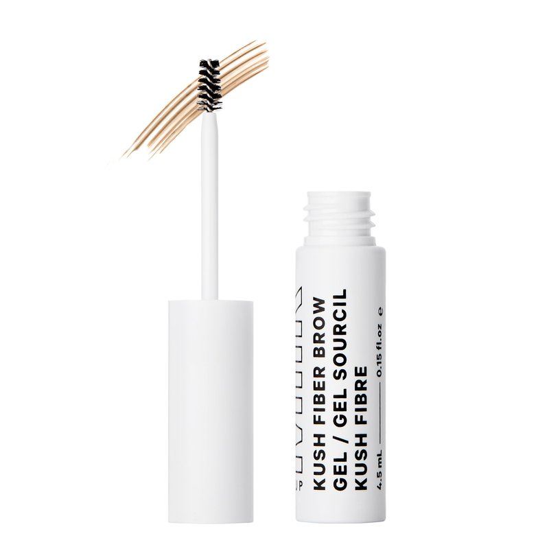 Milk Makeup KUSH Fiber Brow Gel – Tinted Gel Fluffs, Fills + Holds Eyebrows for a Fuller, Natural Look – Conditioning, Vegan Formula – Haze (Blond), 0.15 oz