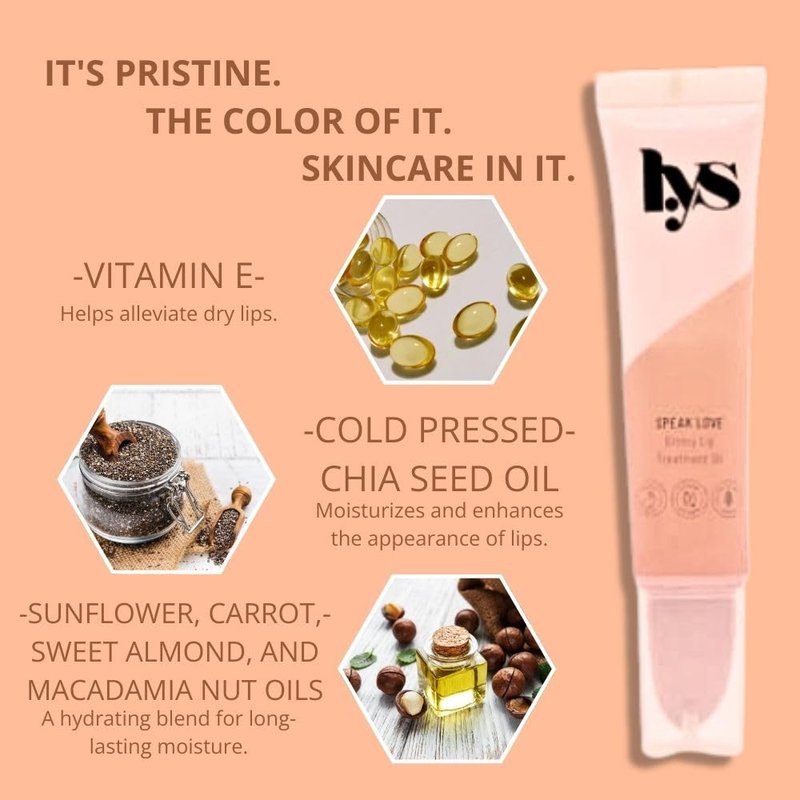 Glossy Lip Treatment Oil - Nourishing Hydration for Soft, Plump Lips