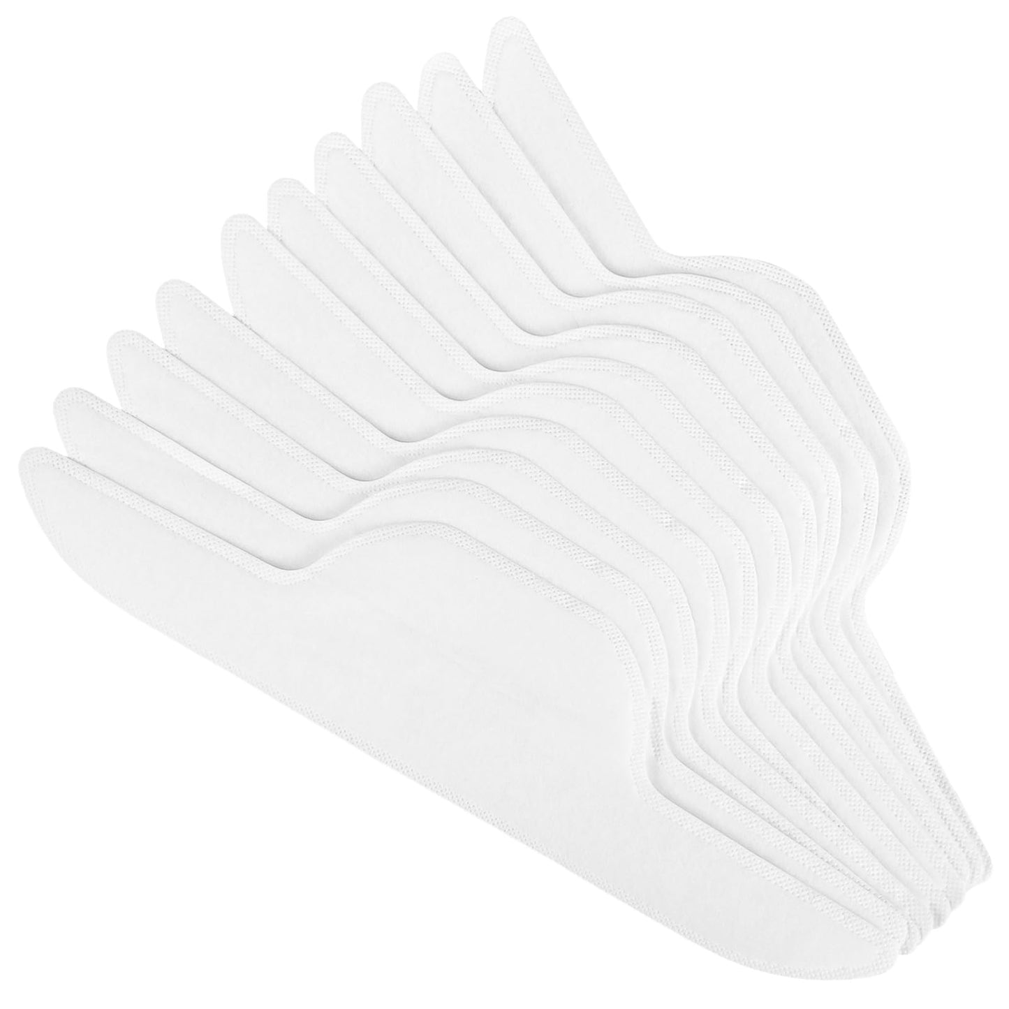 100 PCS Neck Collar Sweat Pads, Disposable Collar Sweat Pads for Men Women Shirts, Fitted Neck