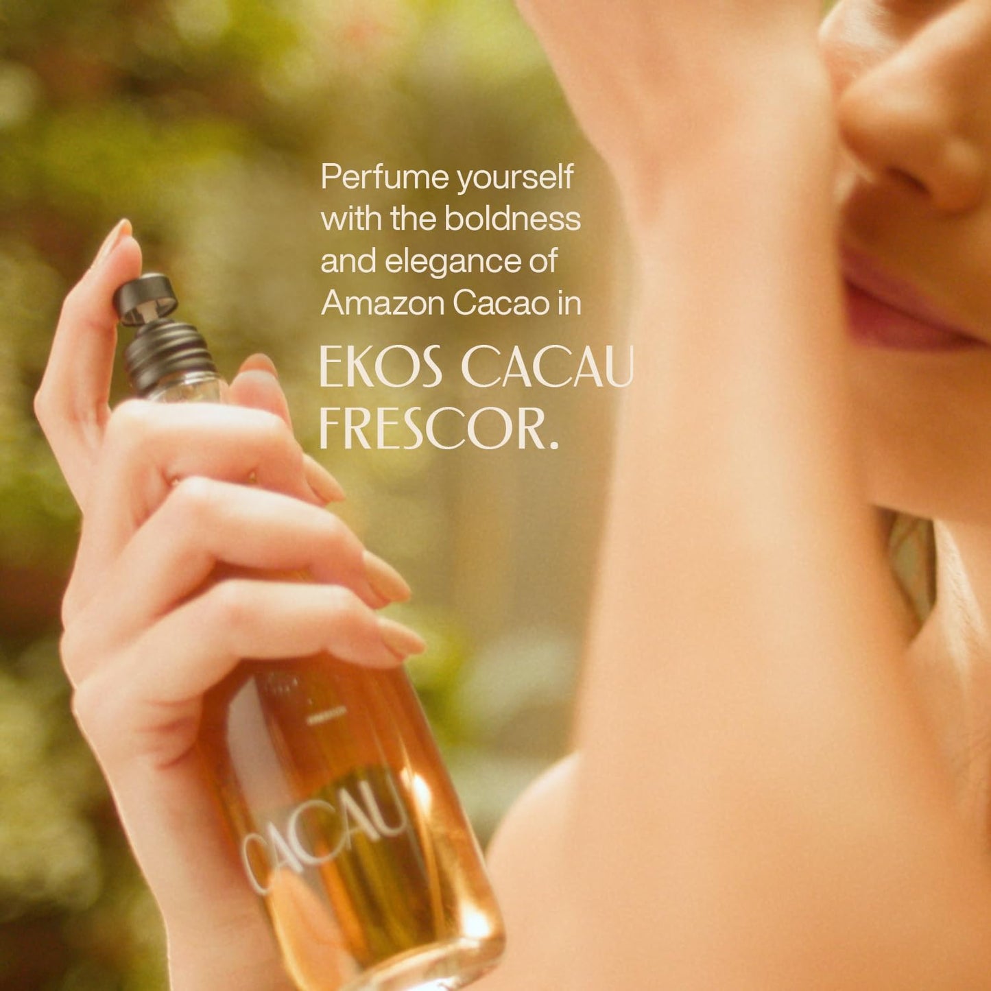 Natura Ekos Cacau Frescor Body Mist | Long-Lasting Women's Perfume with Orange, Gardenia & Vanilla - 150 ml