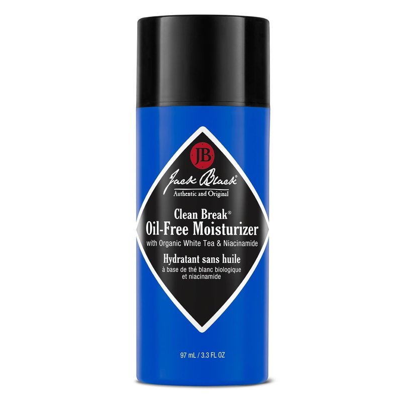 Jack Black Clean Break Oil-Free Moisturizer, 3.3 Fl. Oz – Face Moisturizer for Men, Face Lotion, Daily Moisturizer for Face, Skin Moisturizer Face Cream