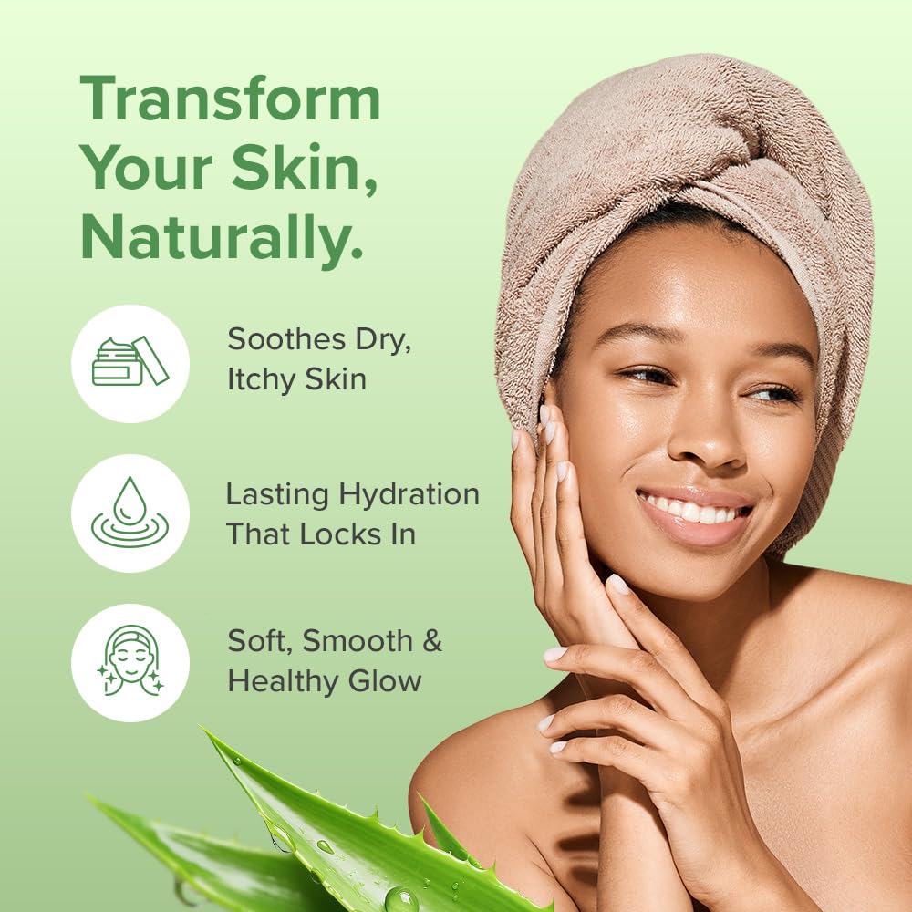 Aloe Infusion Aloe Vera Face & Body Cream – 4 Ounce