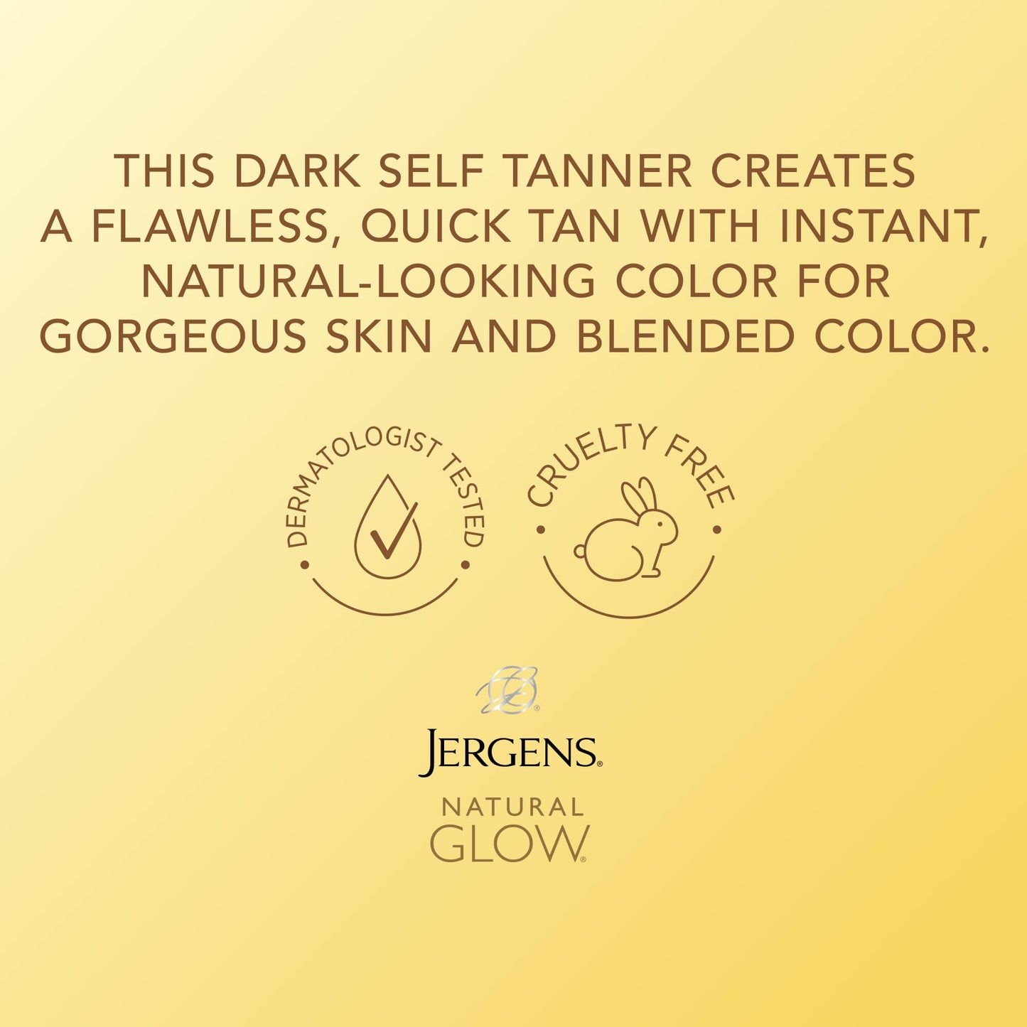 Jergens Natural Glow Instant Sun Bundle: Light Bronze Sunless Tanning Mousse, 6oz Bottle and Applicator Mitt