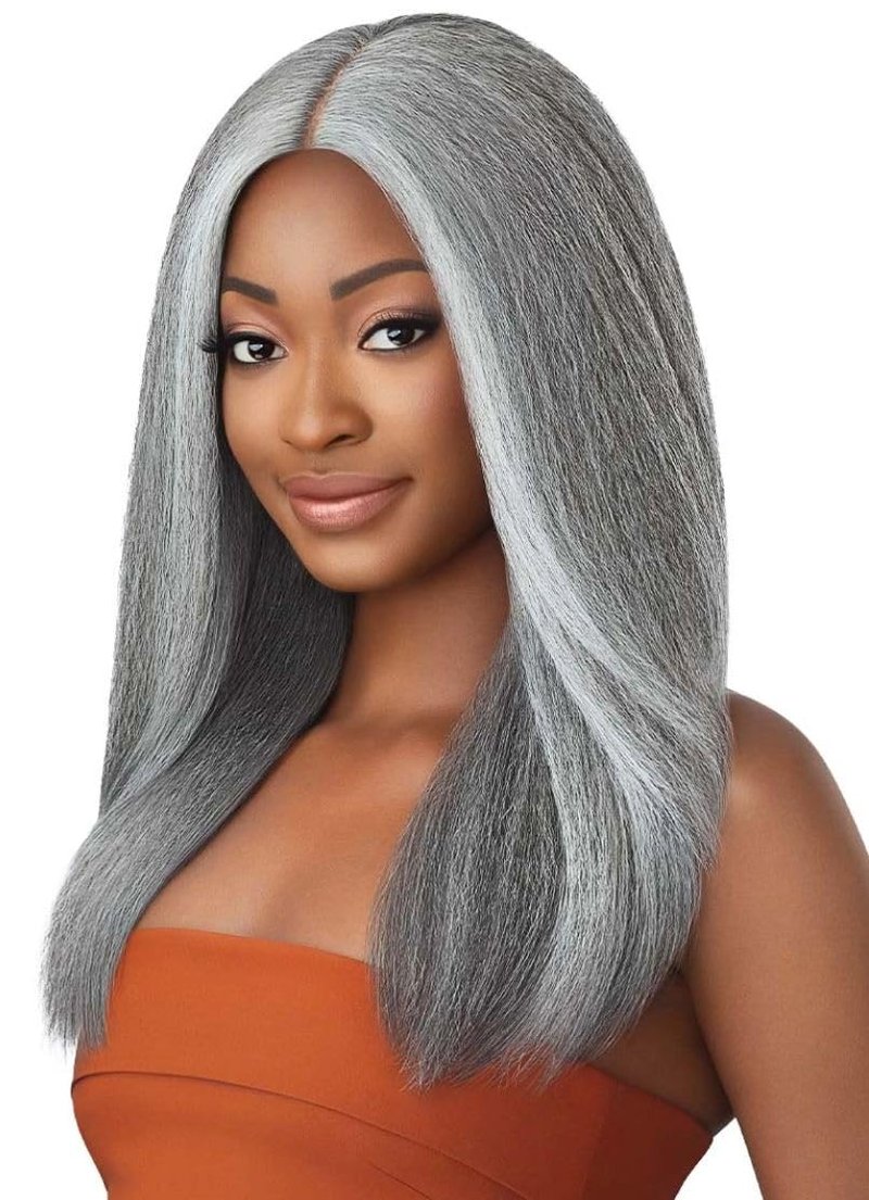 Outre Soft & Natural Synthetic Lace Front Wig - NEESHA 207 (DRFF2/CINNMON SPICE)