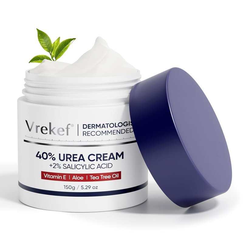 Urea Cream 40% - Maximum Strength Foot & Hand Cream with Salicylic Acid for Dry, Cracked Skin | 4 oz
