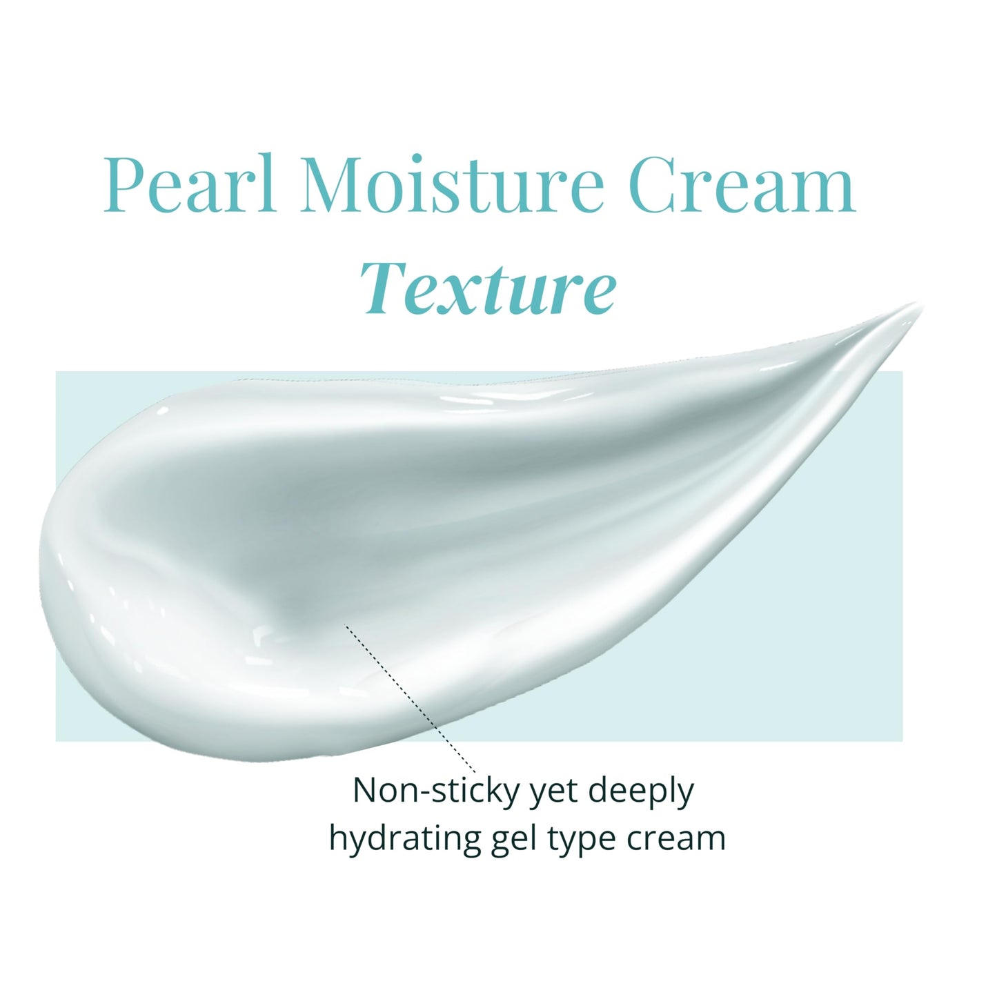 CELGEN Pearl Moisture Cream – Hydrating Daily Face Moisturizer with Hyaluronic Acid, Jojoba Oil, Pearl Extract and Birch Sap Water, Soothing Facial Gel for Nourishing Skin (1.69 fl oz)