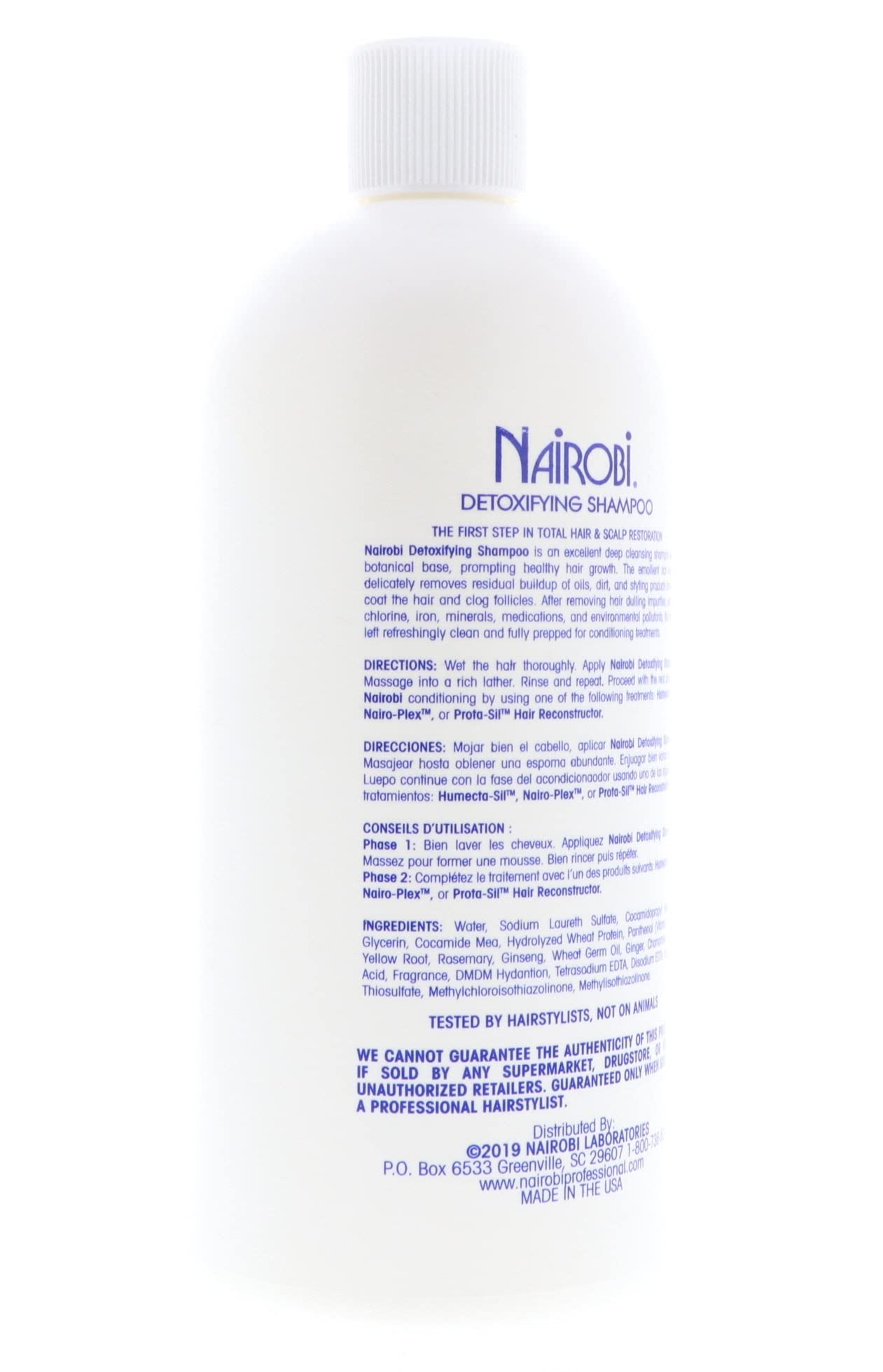 Nairobi Detoxifying Shampoo, 32 Ounce by Nairobi