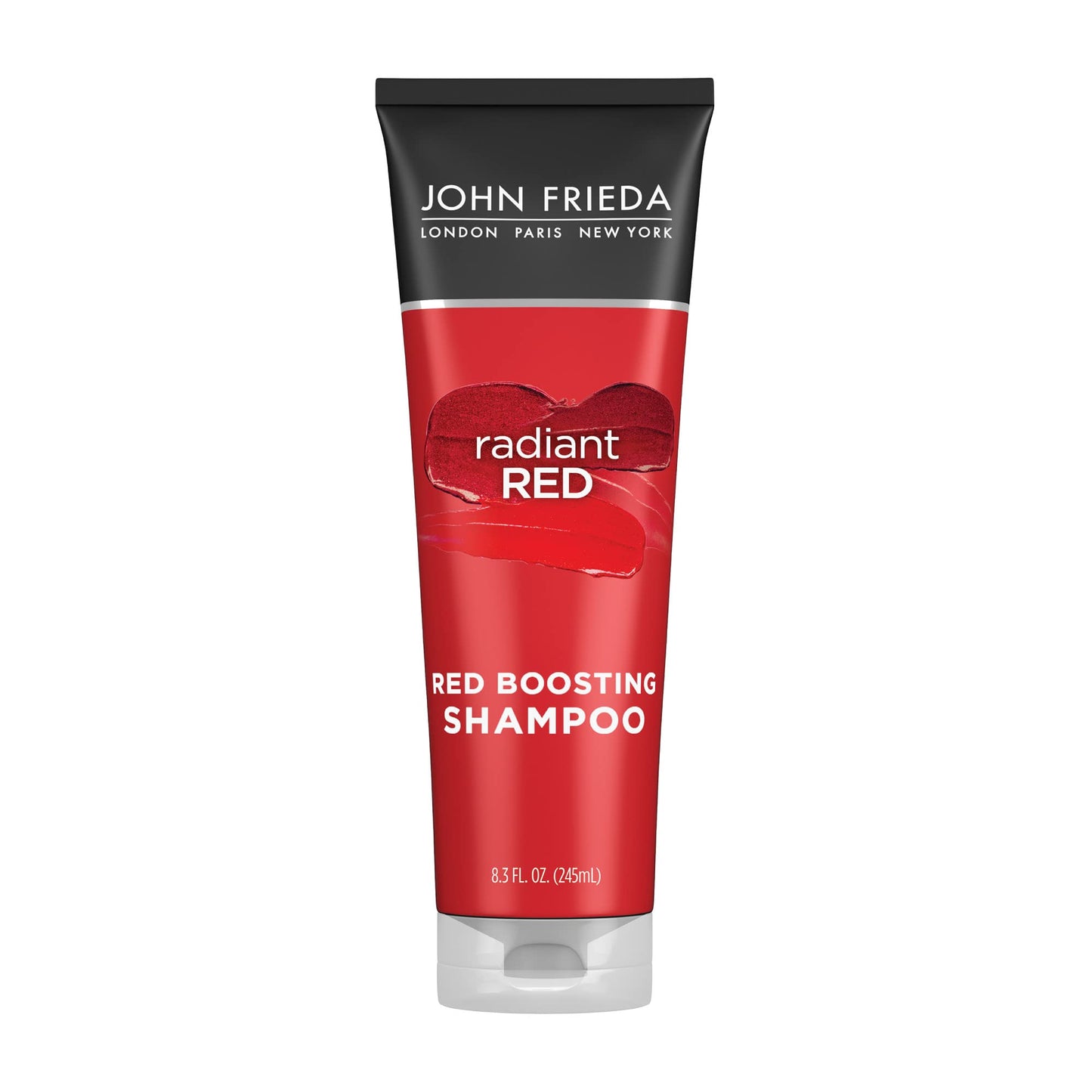 John Frieda Radiant Red, Red Boosting Shampoo, Enhances and Protects Red Tones with Pomegranate Extract and Vitamin E for Natural or Color-Treated Red Hair, 8.3 Oz