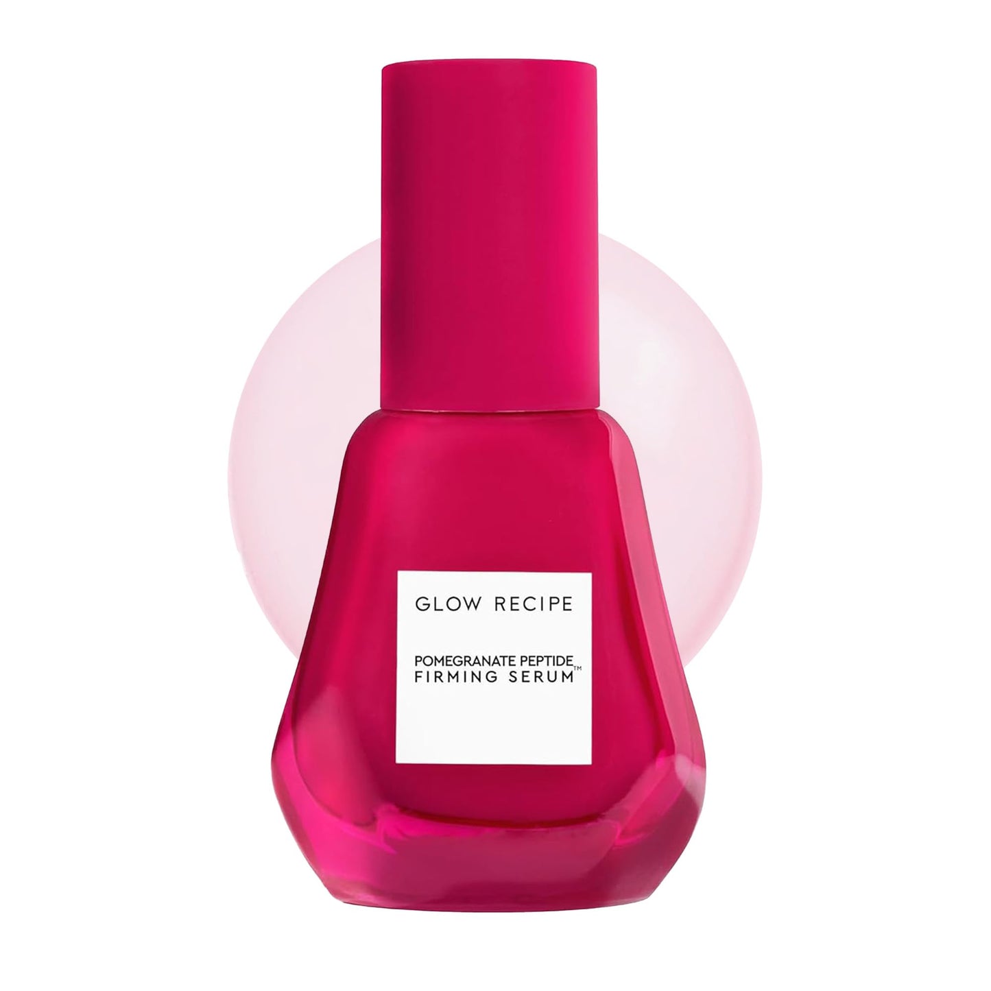 Glow Recipe Pomegranate Copper Peptides Face Serum - Plumping, Firming Multi Peptide Anti Aging Serum for Women & Men + Hydrating Hyaluronic Acid to Smooth Lines, Support Collagen & Skin Elastin, 30ml