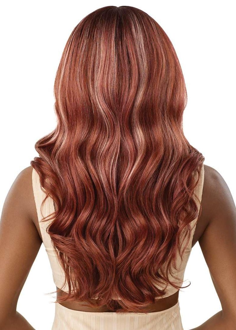 Outre Lace Front Wig - Melted Hairline - Elara (OFF BLACK 1B)