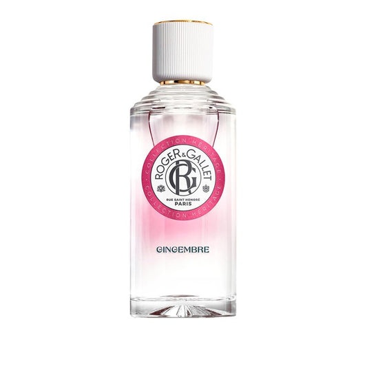 ROGER & GALLET Wellbeing Fragrant Water Spray – Light Eau Fraîche Body Mist with Natural Origin Ingredients, Refreshing Everyday Fragrance for Women (Gingembre - Ginger | 3.3 Oz.)