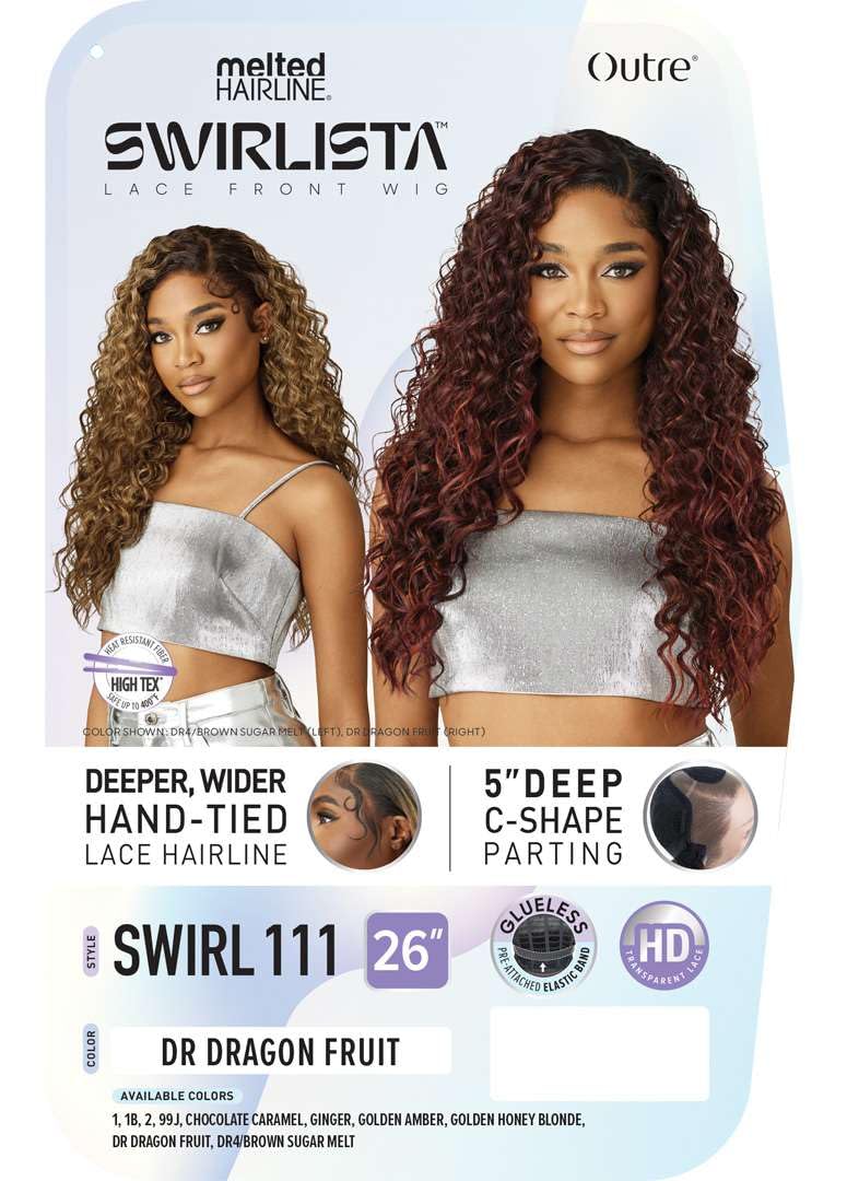 Outre Melted Hairline - Swirlista - Swirl 111 (CHOCOLATE CARAMEL)