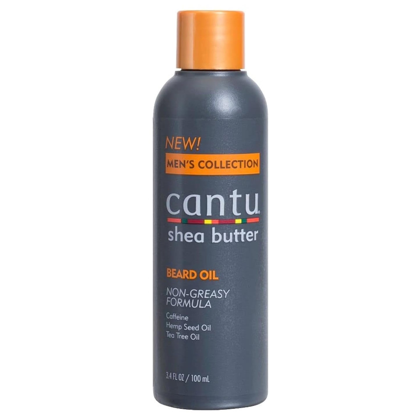 Cantu Men's Beard Oil - Nourishing Grooming Oil for Soft, Healthy Beards | 3.4 Ounce (100ml)