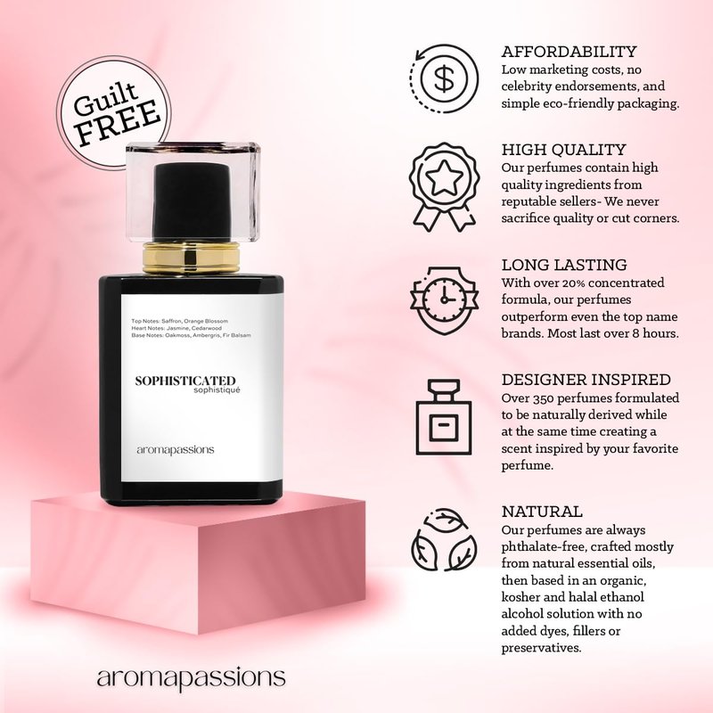 aromapassions NAUGHTY | Pheromone Perfume for Women | Extrait De Parfum | Long Lasting Dupe Clone Essential Oils Fragrance | Perfume De Mujer | (30 ml / 1 Fl Oz)