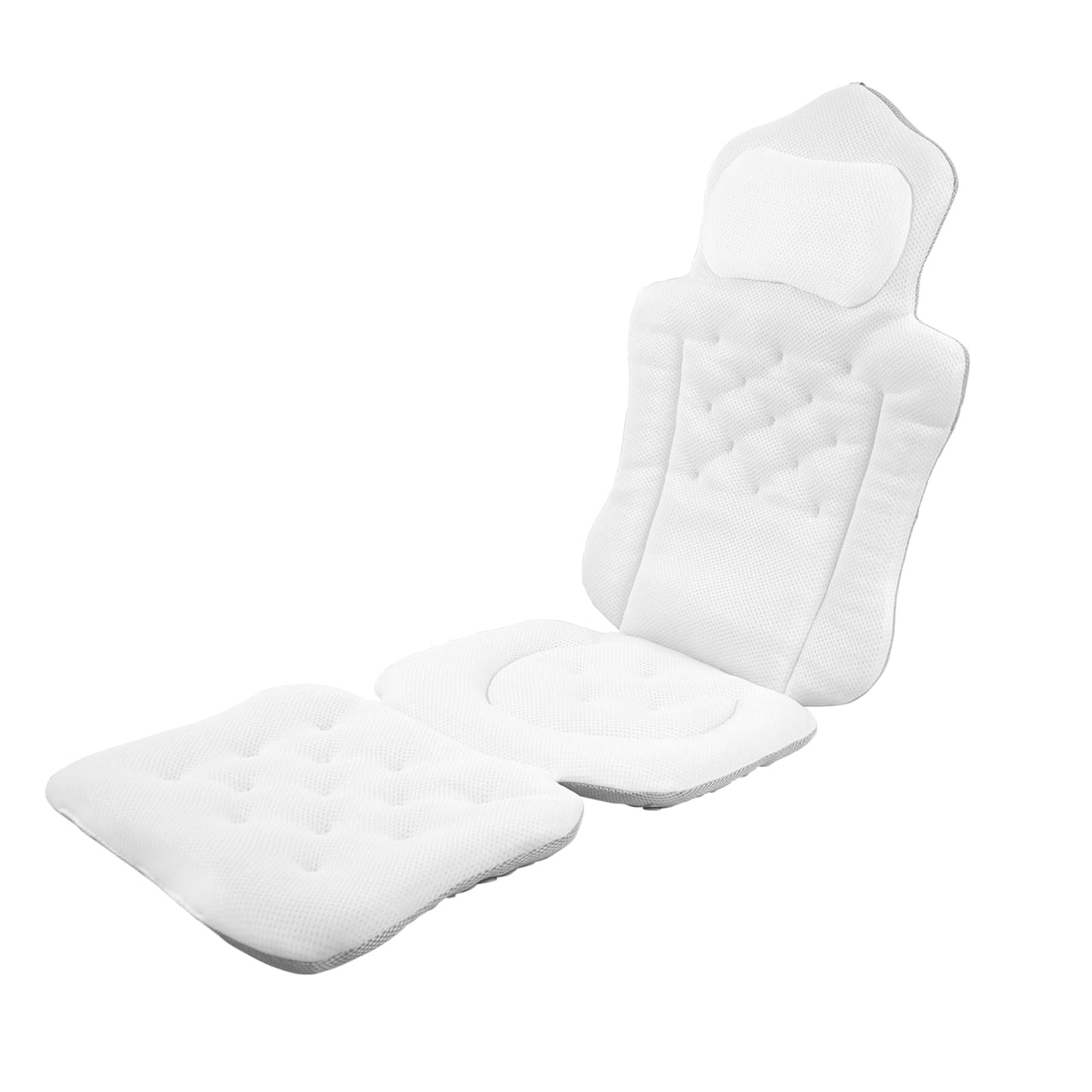 Full Body Bath Pillow for the Bathtub, Thick Bathtub Cushion with a Laundry Bag, Luxury Bathtub Pillow that Provides Support for the Head, Neck and Back, Measuring 51" x 17"