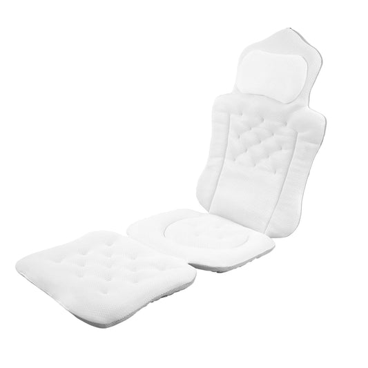 Full Body Bath Pillow for the Bathtub, Thick Bathtub Cushion with a Laundry Bag, Luxury Bathtub Pillow that Provides Support for the Head, Neck and Back, Measuring 51" x 17"
